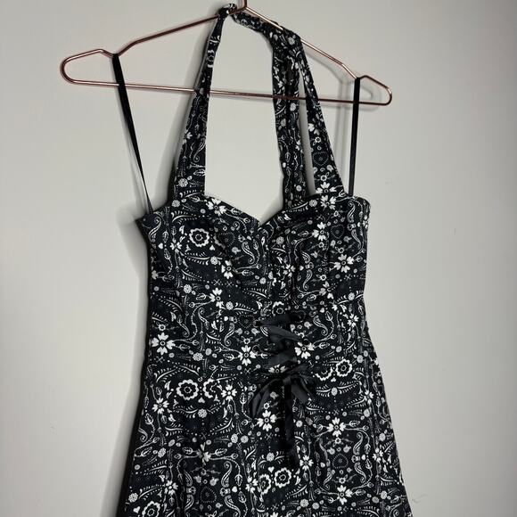 Book Of Life Hot Topic Womens Dress Small Halter Swing Grunge Goth Whimsigoth - Picture 3 of 7